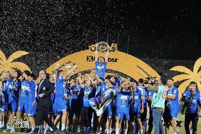 جشن قهرمانی استقلال از لنز دوربین خبرورزشی - پارس فوتبال