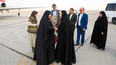 ورود معاون رئیس‌جمهور در امور زنان و خانواده به یزد/ ادای احترام به سومین شهید محراب