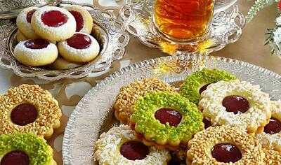 طرز تهیه شیرینی مربایی به روش مشهدی ؛ خوشمزه و بی نظیر برای عید نوروز