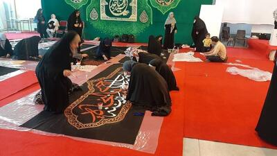 «خط سرخ»؛ احیای هنر کتیبه‌نگاری دانشجویی