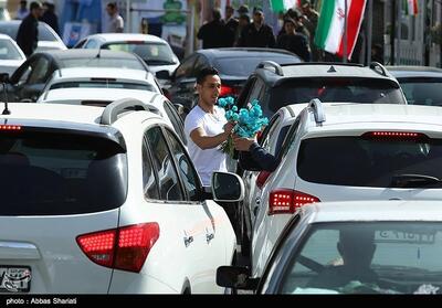 ترافیک سنگین در محورهای شمالی - تسنیم