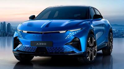 آلپین A390، شاسی‌بلند برقی رنو رونمایی شد