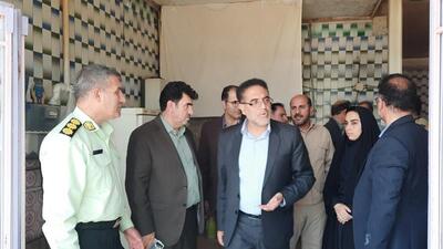 فرماندار صحنه در بازدید از نانوایی‌ها: جلب رضایت مردم در اولویت است