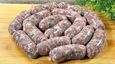 طرز تهیه سوسیس خانگی با گوشت گاو به روش آشپز آلمانی