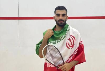مدال طلای اسکواش در قطر به یک ایرانی رسید