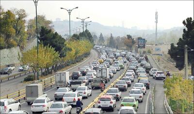 ترافیک سنگین در محورهای شمالی