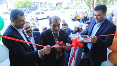 ساختمان جدید شعبه «بم» بانک قرض‌الحسنه مهر ایران افتتاح شد