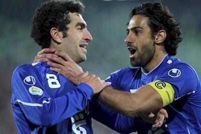 فرهاد قهرمانی استقلال با جباری را تبریک گفت! (عکس)