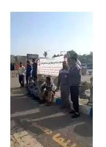 انتظار کارگران سابق زمزم ۳ فولاد خوزستان برای بازگشت به کار/ بومی همین منطقه هستیم