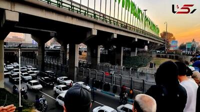 سقوط  یک مرد از پل نیایش + وضعیت