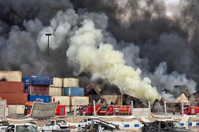در انفجار بندر شهید رجایی فقط ۸۷۰ خودرو بیمه بدنه داشت