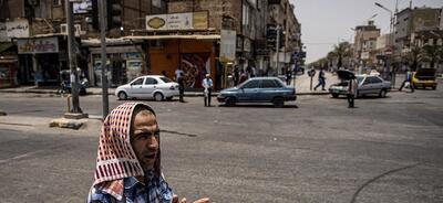 گرما و گرد و خاک در خوزستان