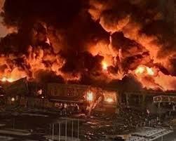 ‌آتش‌سوزی در مسکو