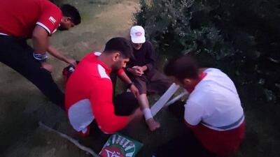 سقوط از ارتفاع در چشمه دوزری کرمانشاه یک مصدوم برجای گذاشت