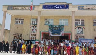 افتتاح مدرسه ۶ کلاسه کارودانش ساربوک
