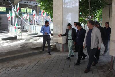 پیشرفت ۸۰ درصدی مسقف سازی گلزار شهدای وادی رحمت تبریز