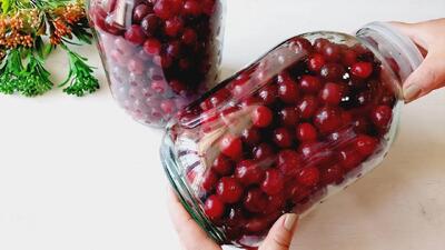 نحوه نگهداری از گیلاس بدون یخچال یدون قند و شکر / تا ۱ سال گیلاس تازه داری