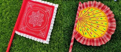 ۲ ایده خلاقانه برای ساخت بادبزن دستی با مقوا!
