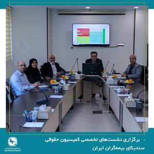 برگزاری نشست‌های تخصصی کمیسیون حقوقی سندیکای بیمه‌گران ایران - سایت خبری اقتصاد پویا