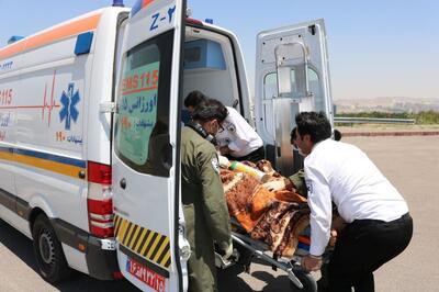 ۲۵ مصدوم در واژگونی مینی‌بوس در گردنه آخجه‌قشلاق