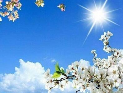 افزایش نسبی دمای هوا در همدان
