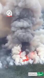 کانادا در محاصره شعله‌های سوزان آتش!