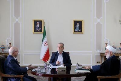 دیدار سران قوا در نهاد ریاست جمهوری
