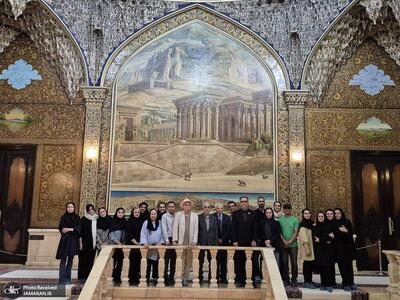 شگفتی‌های هنر خاتم کاری کاخ مرمر بررسی شد