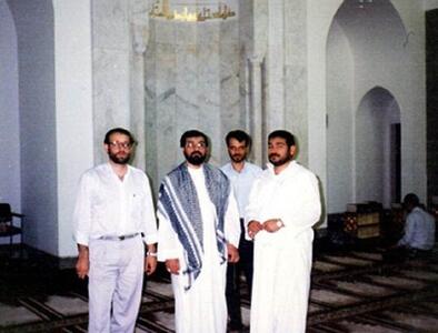عکس/ محسن رضایی با کلاه عرق‌چین در کنار علی لاریجانی