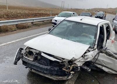 تصادف پراید با پژو در جاده گنج افروز بابل ۶ مصدوم بر جا گذاشت