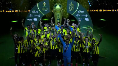 جشن قهرمانی الاتحاد در جام حذفی عربستان - پارس فوتبال