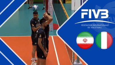خلاصه والیبال ایتالیا 2 - ایران 3 - پارس فوتبال