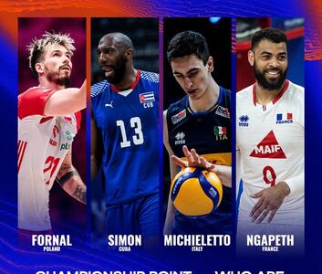 لیگ ملت‌ها: FIVB و معرفی ۴ فوق‌ستاره تورنمنت - پارس فوتبال