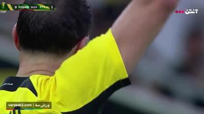 درخشش بنزما در عربستان که جام دوم را به الاتحاد داد! + فیلم دبل بنزما در فینال جام حذفی