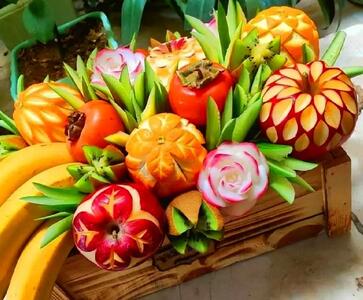 ترفندهای آسان برای برش میوه‌های تابستانی+ویدیو - سبک ایده آل