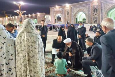 گره‌گشایی در دیدار مردمی تولیت آستان قدس رضوی | نور امید در خانه خورشید