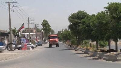 بخش از جاده تهراندشت در تصرف افراد سودجو