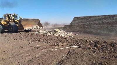 بازگشت ۲ هزار متر مربع از اراضی کشاورزی تاکستان به چرخه تولید