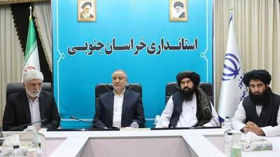 استاندار: توسعه زیرساخت‌های مرزی محور اصلی همکاری ولایت فراه و خراسان جنوبی