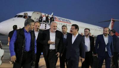 وزیر نیرو وارد تبریز شد