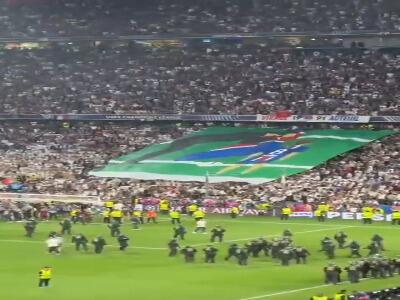 اقدام ویژه هواداران پاری‌سن‌ژرمن با عکس معروف انریکه و دختر مرحومش