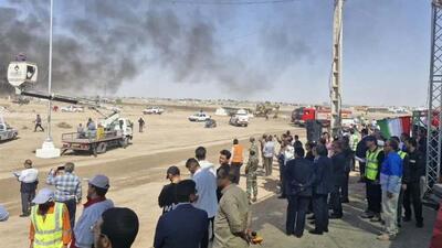 مانور بزرگ زلزله خلیج فارس با مشارکت ۵ استان در سیرجان برگزار شد