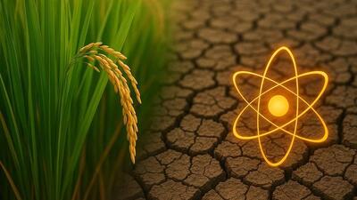 تولید برنج مقاوم به خشکی در ایران با فناوری هسته‌ای