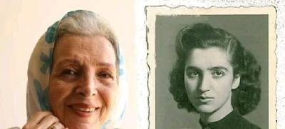 بانو نیکو خردمند گوینده و بازیگر در جوانی و سالمندی (عکس)