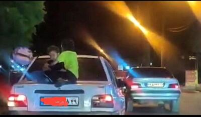 واکنش پلیس به ویدئوی جنجالی پراید در یاسوج