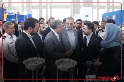 حضور  ­شهردار تهران در دومین نمایشگاه شهریران