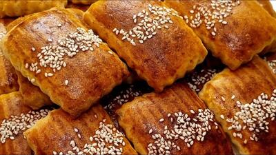 طرز تهیه نان چای نرم قزوین / نان چای نرم و خوشمزه و راحت با تمام نکات