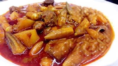 طرز تهیه خورش بامیه جنوبی با کلی نکته مهم و اساسی