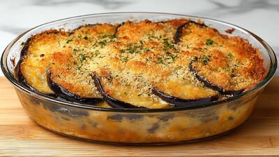 طرز تهیه پاستا بادمجان بدون نیاز به گوشت / شام سریع با بادمجان