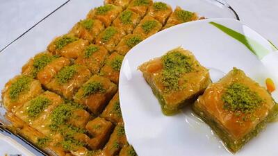 طرز تهیه باقلوا افغانی به روشی ساده اما خوشمزه